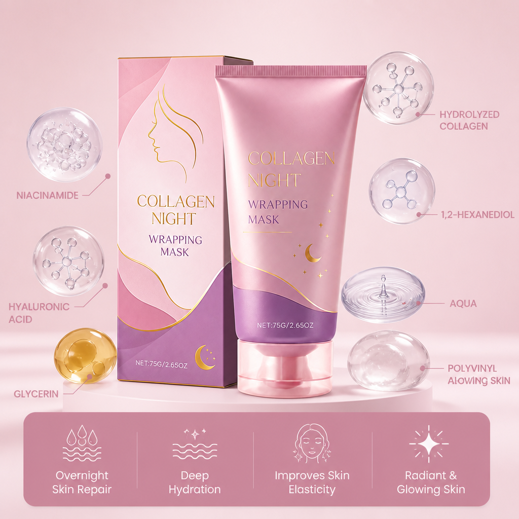 Collagen Overnight Mask – Wake Up to Soft, Smooth, Radiant Skin