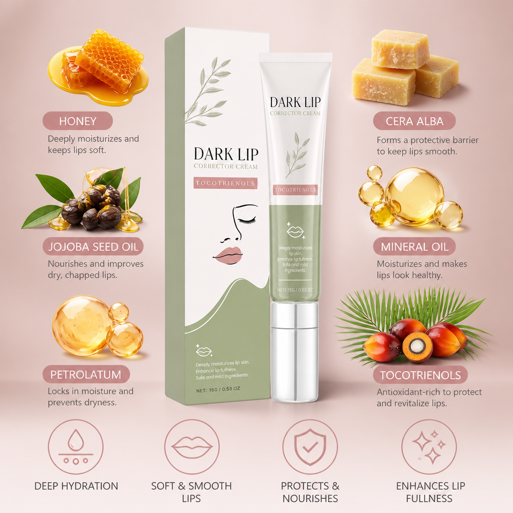 Tocotrienol Lip Cream – Deep Hydration for Soft, Smooth Lips