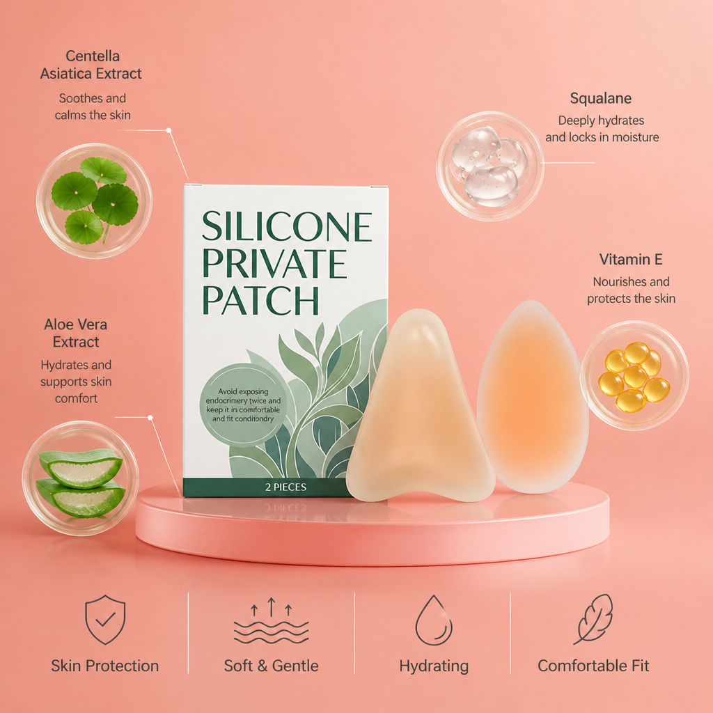 Invisible Silicone Comfort Patch For Smooth Skin Protection