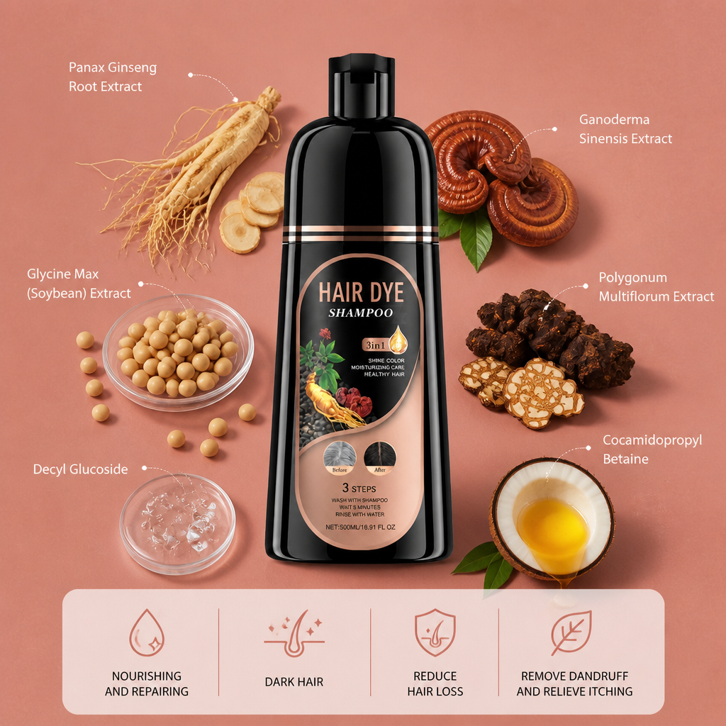 Botanical Scalp Care Shampoo – Nourishing Formula For Smooth, Healthy-Looking Hair
