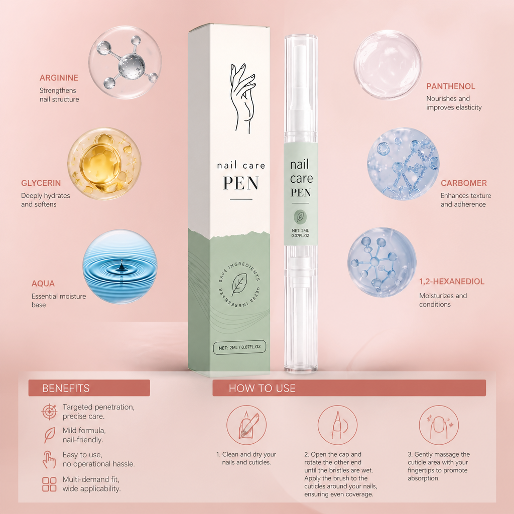 Nail Care Pen – Precision Cuticle Moisturizing Treatment