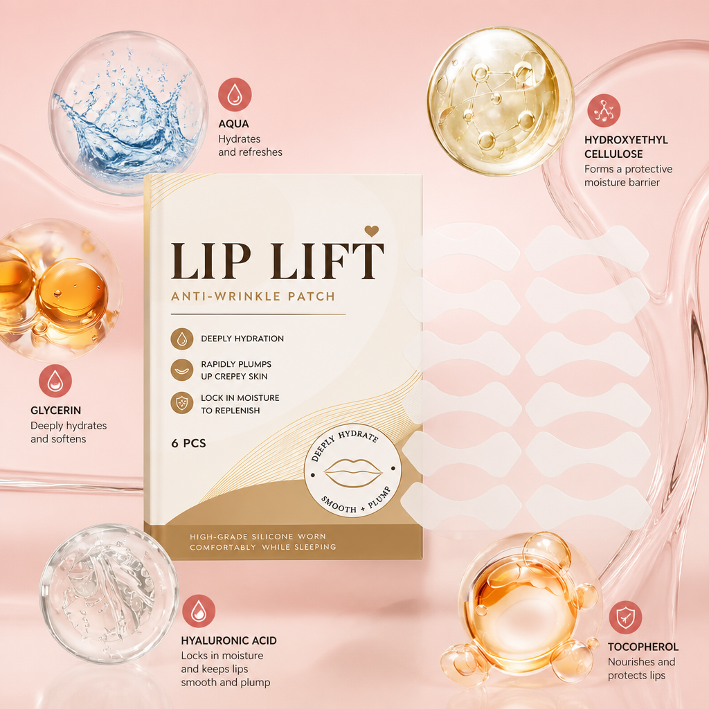 Overnight Lip Lift Patches – Hydrating Care for Smooth, Soft-Looking Lips