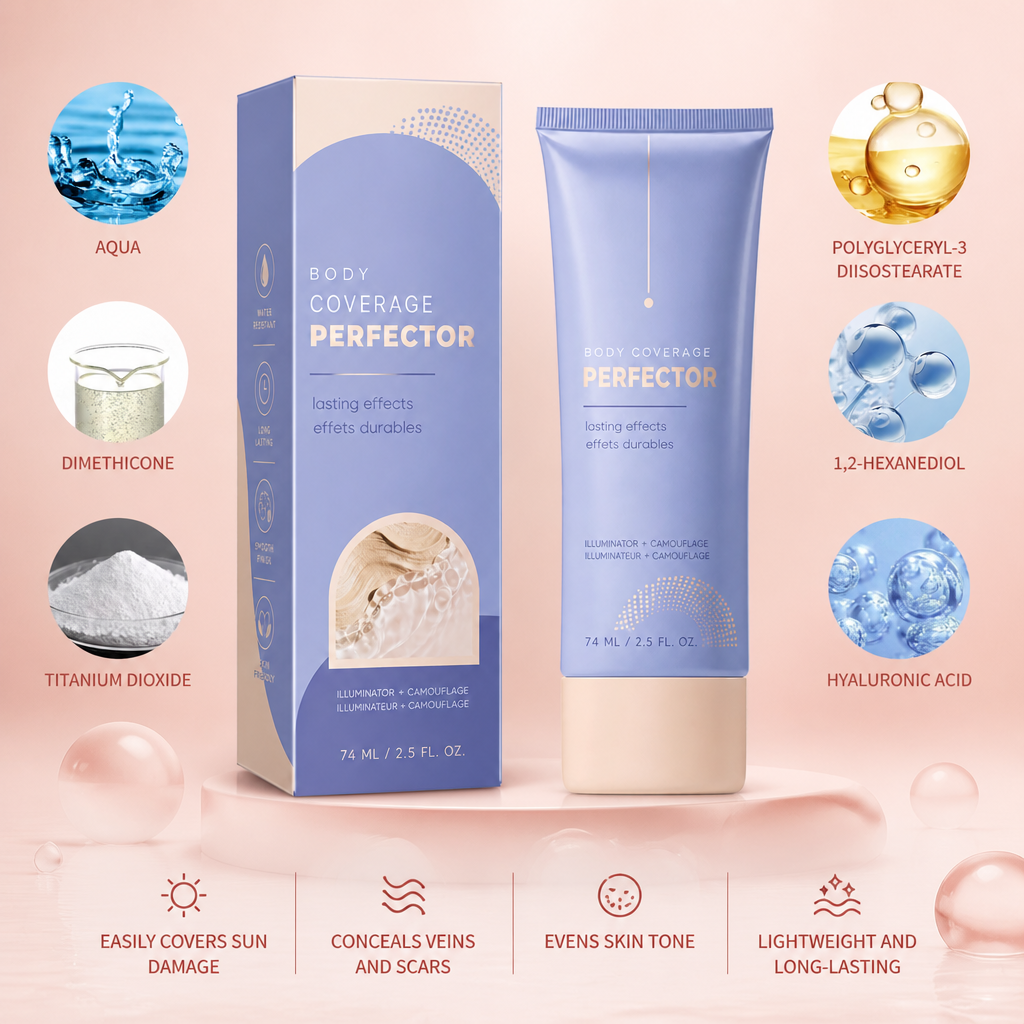 Body Covering Foundation Cream – Lightweight Formula For Even-Looking Skin