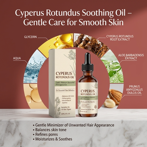 Cyperus Rotundus Soothing Oil – Gentle Care for Smooth Skin