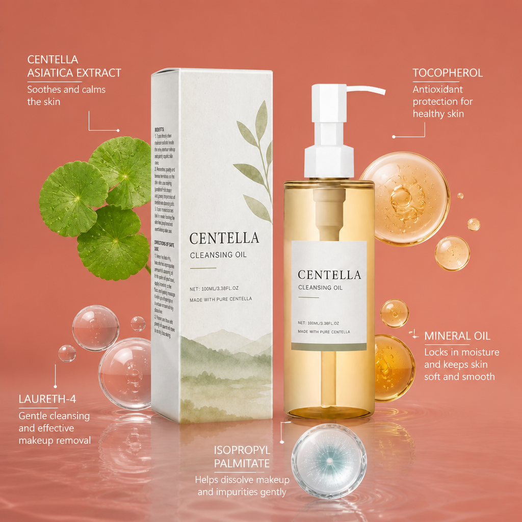 Centella Cleansing Oil – Gentle Makeup Removal For Smooth Skin