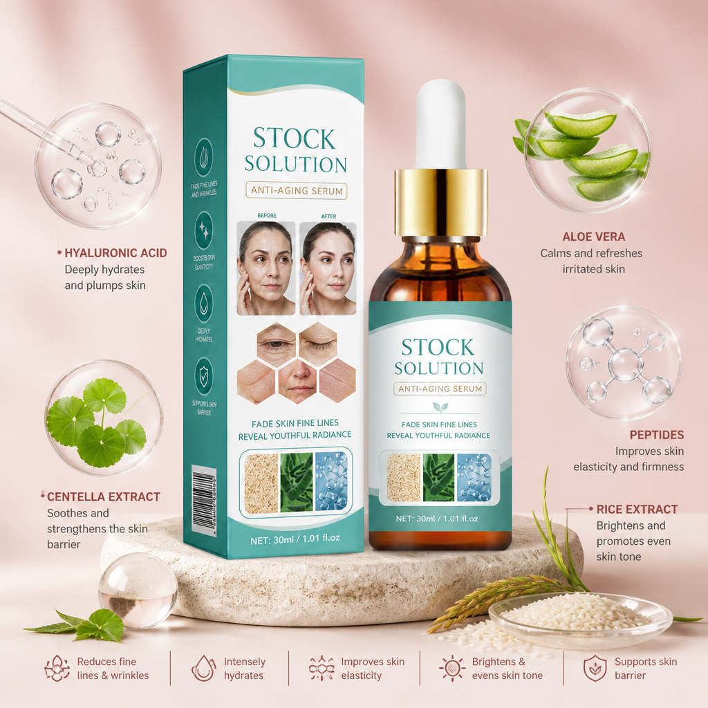 Hyaluronic Acid Face Serum – Deep Hydration for Smooth, Plump-Looking Skin