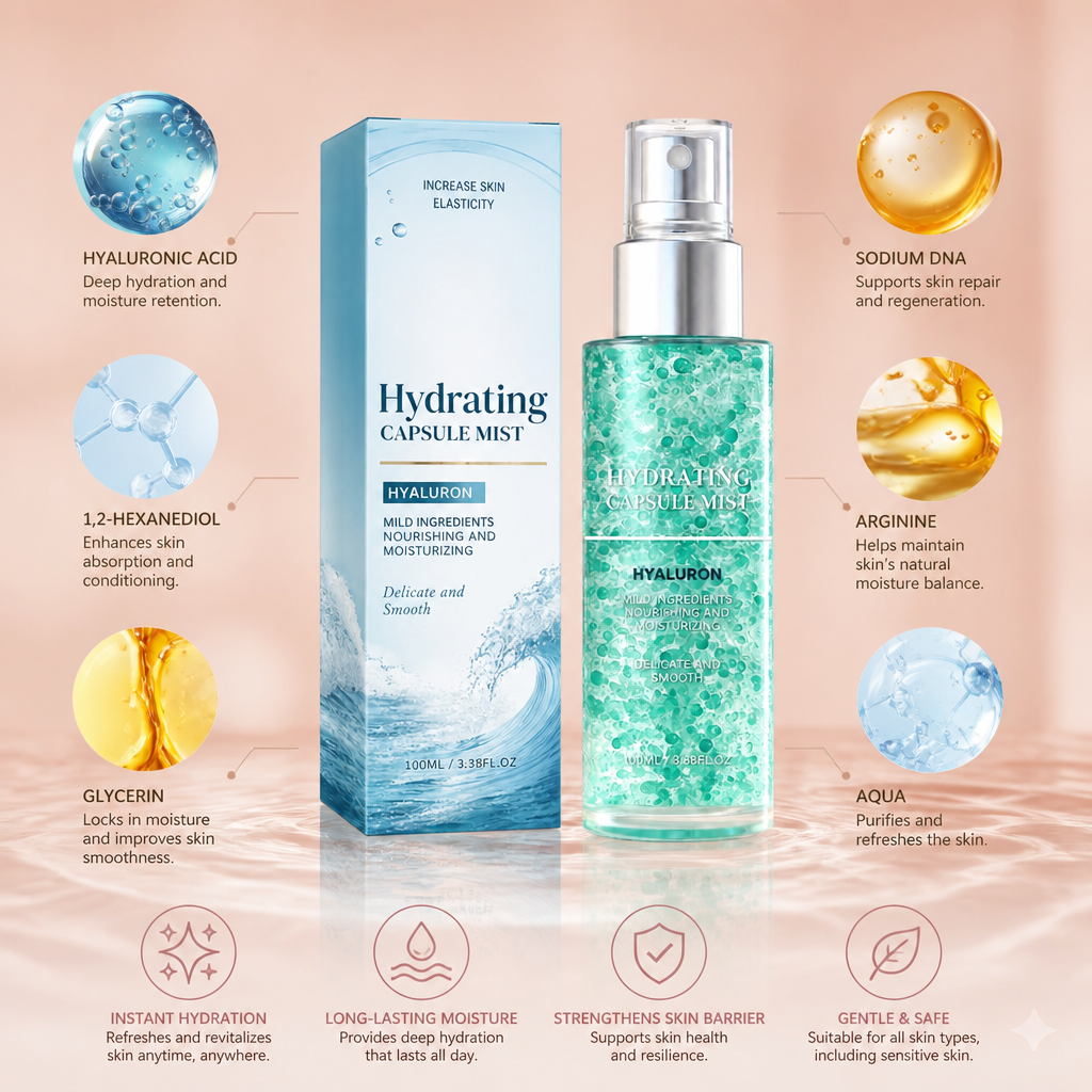 Hyaluronic Acid Mist – Instant Hydration for Smooth, Radiant Skin