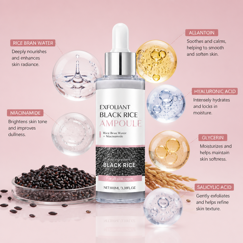 Black Rice Exfoliating Ampoule – Hydrating Care for Smooth, Radiant Skin