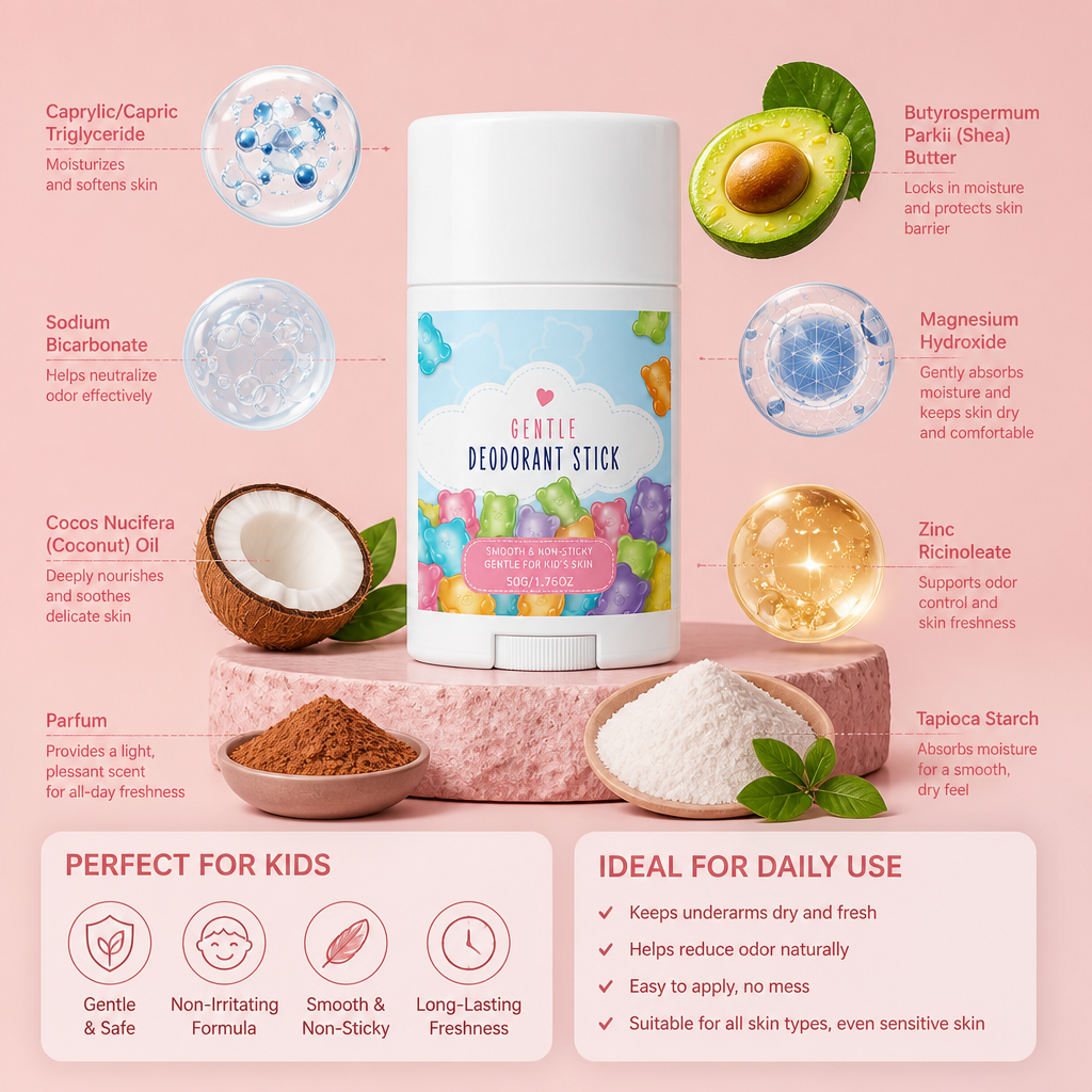 Gentle Kids Underarm Balm – Fresh, Comfortable Care for Delicate Skin