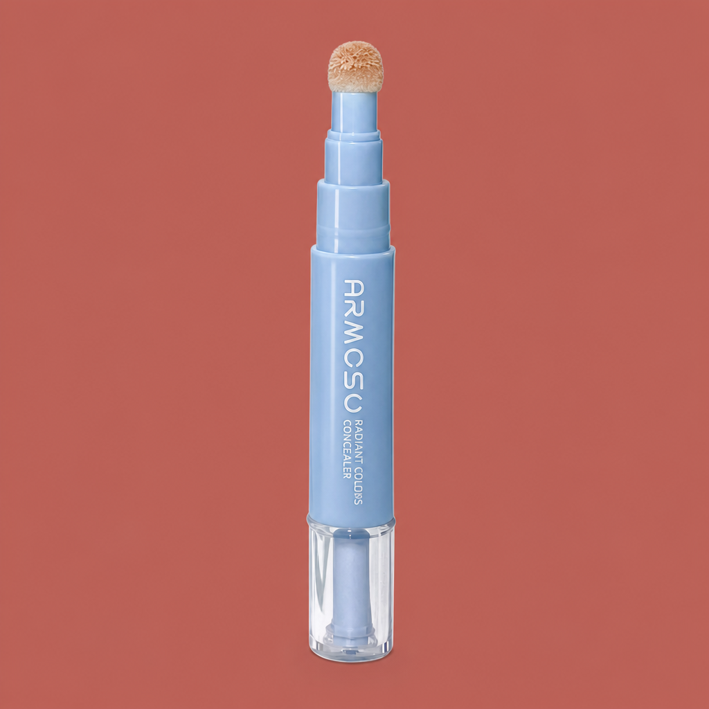 2-in-1 Hydrating Full-Coverage Concealer Pen & Stick with Blending Sponge