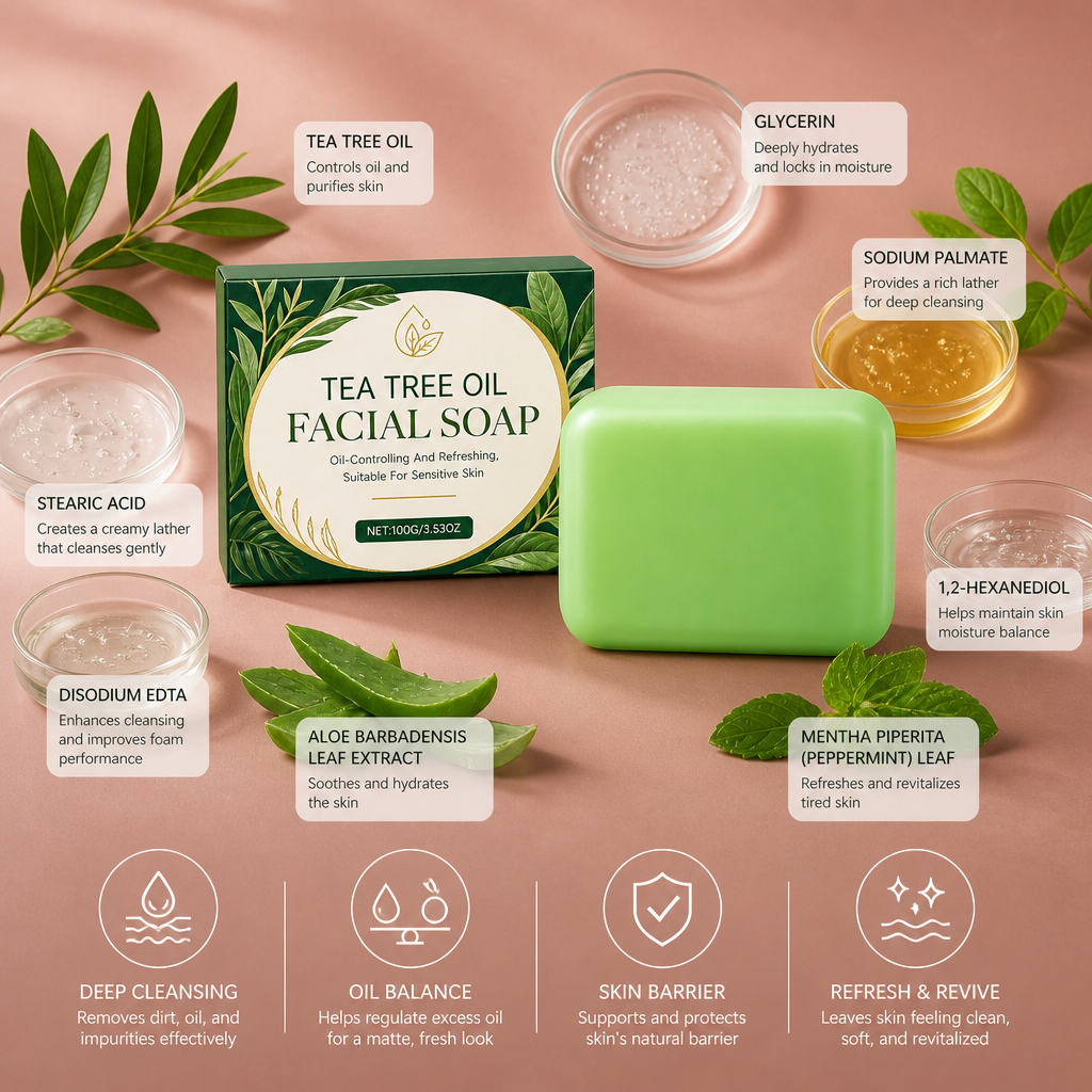Oil Control Facial Cleanser for Fresh, Balanced & Hydrated Skin