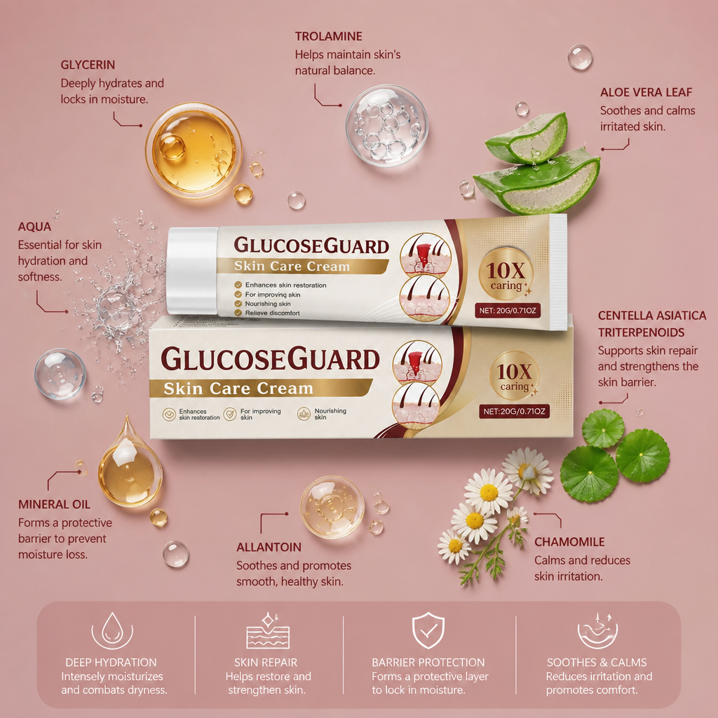 Intensive Skin Repair Cream – Deep Hydration for Soft, Smooth Skin
