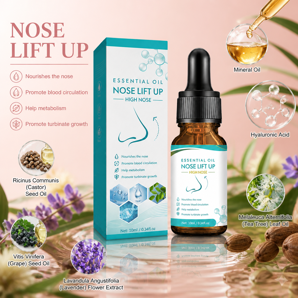 Botanical Nose Care Serum – Hydrating Formula for a Smooth-Looking Nose