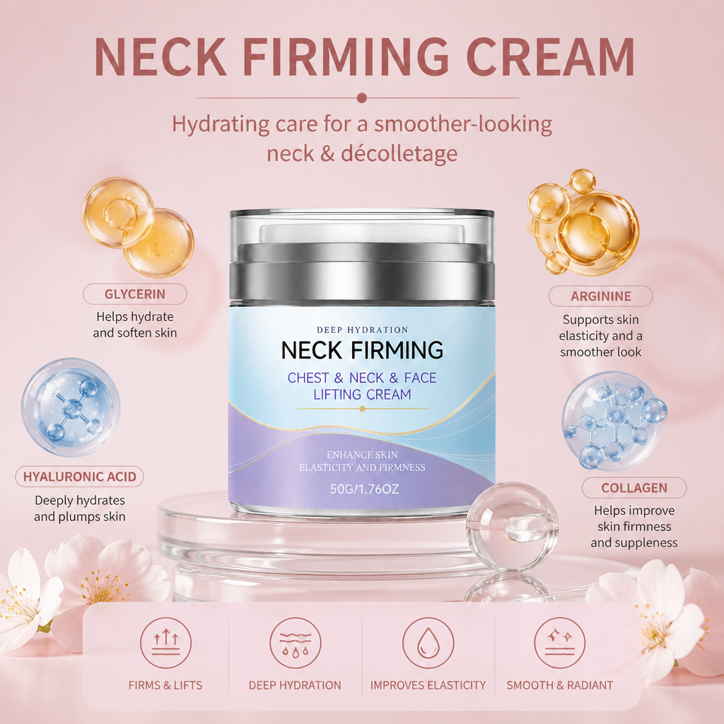 Neck Firming Cream – Hydrating Care for a Smoother-Looking Neck & Décolletage