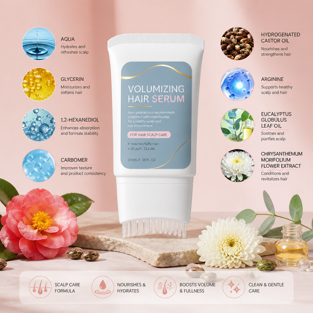 Volumizing Hair Serum – Scalp Care Formula for Fuller Looking Hair