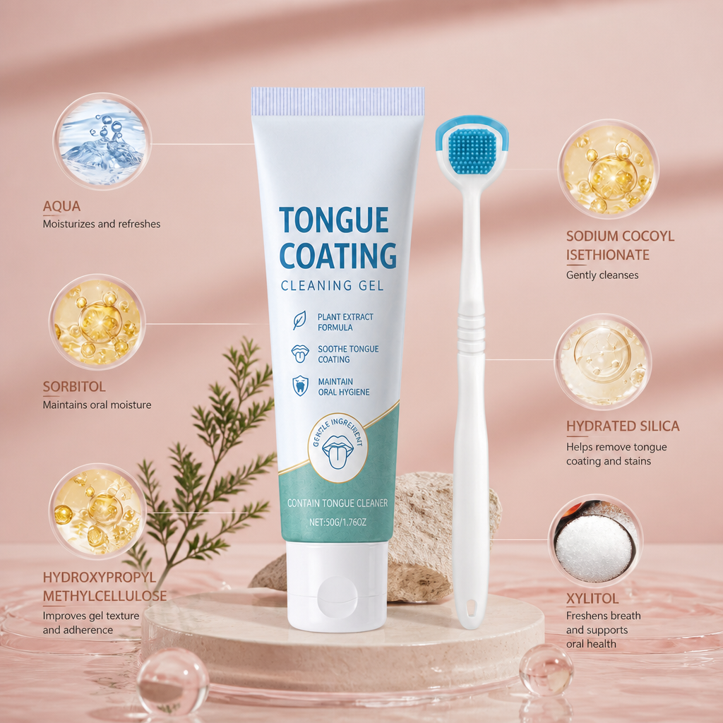 Tongue Cleaning Gel – Fresh Breath Formula For Daily Oral Care
