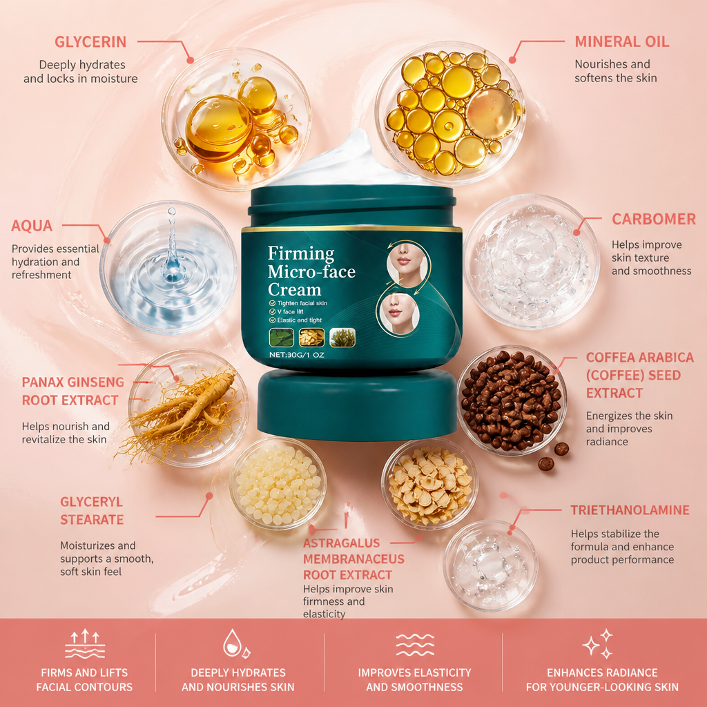 Firming Face Cream – Hydrating Care for a Smoother-Looking Contour