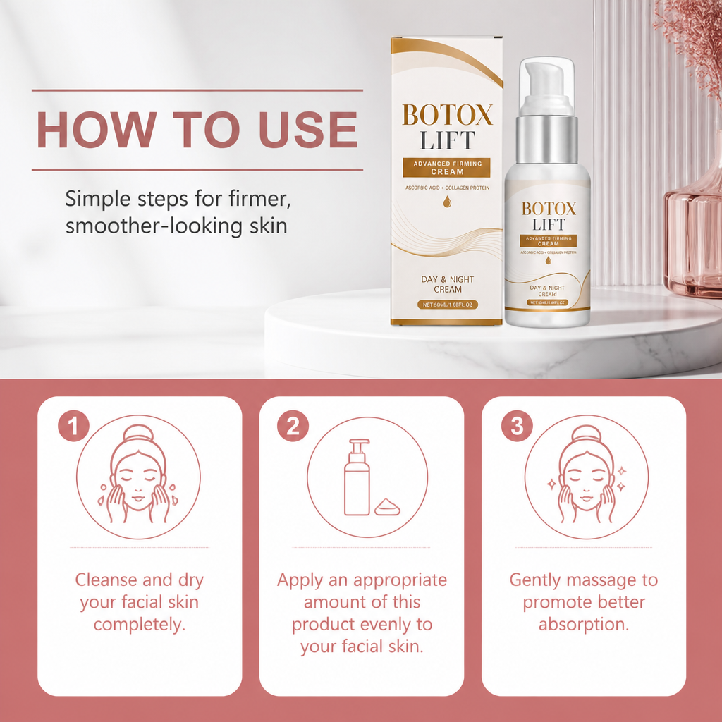 Collagen & Vitamin C Firming Cream – Daily Hydration for Smoother-Looking Skin