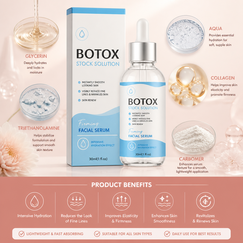 Firming Facial Serum – Intensive Hydration for Smoother-Looking Skin