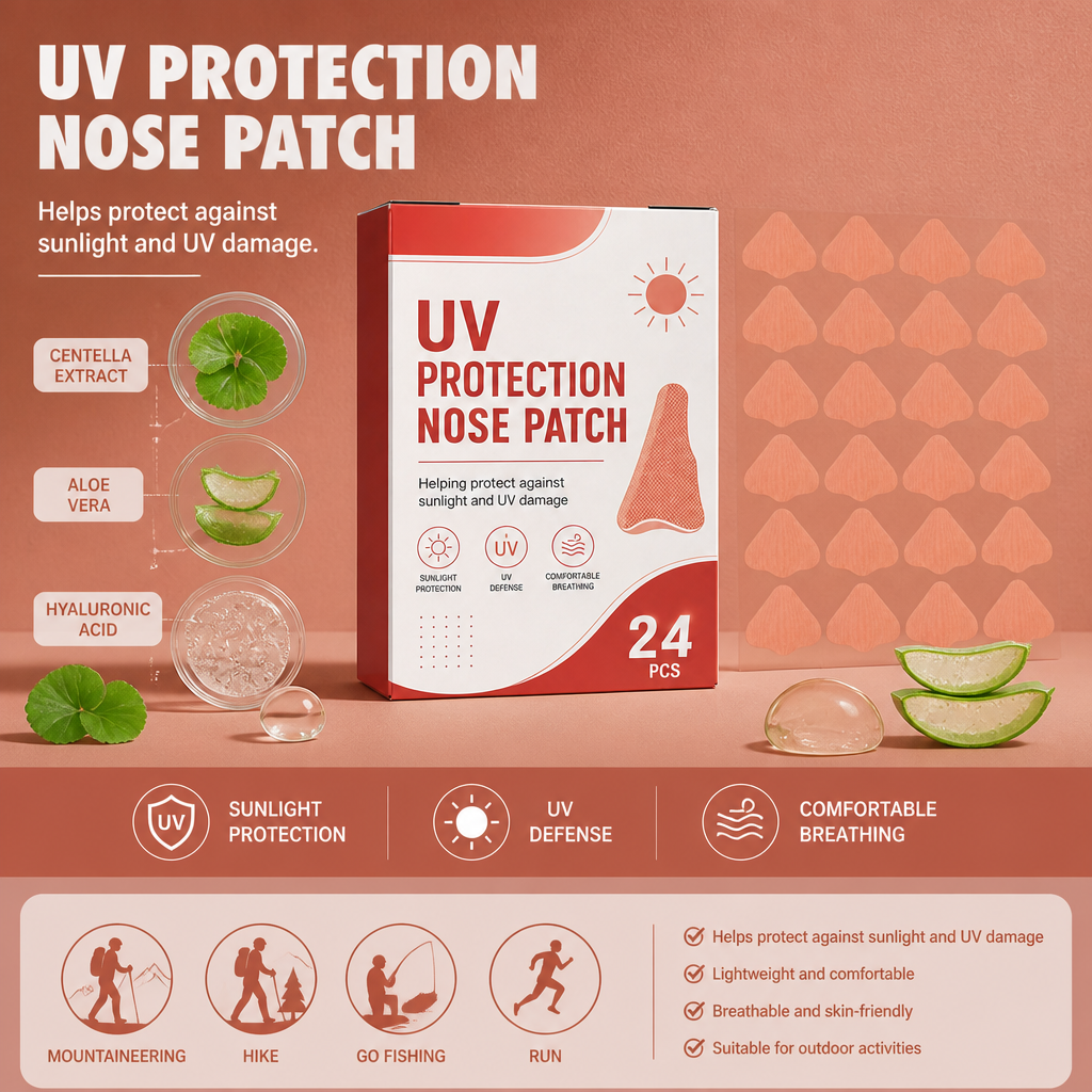 UV Protection Nose Patches – Comfortable Daily Sun Coverage