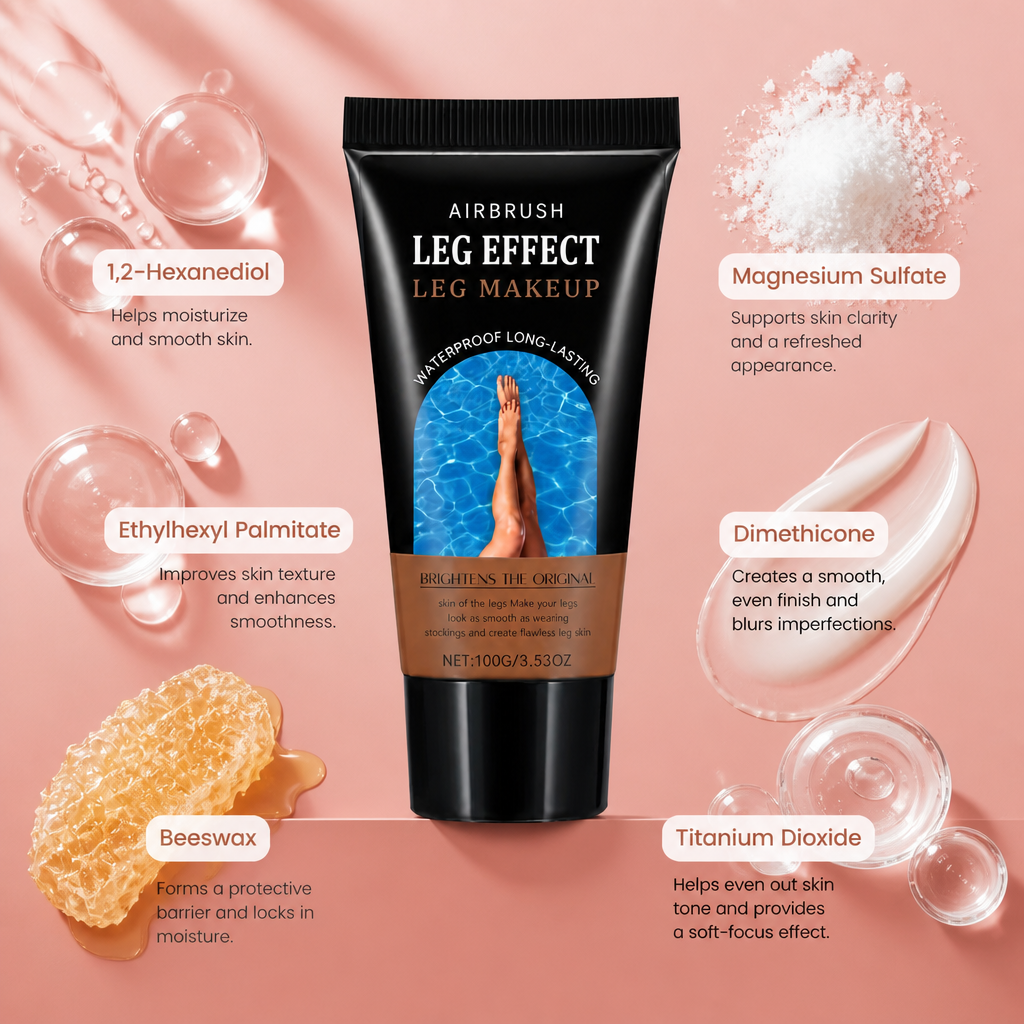 Waterproof Leg Makeup Concealer – Lightweight Coverage For Smooth-Looking Skin