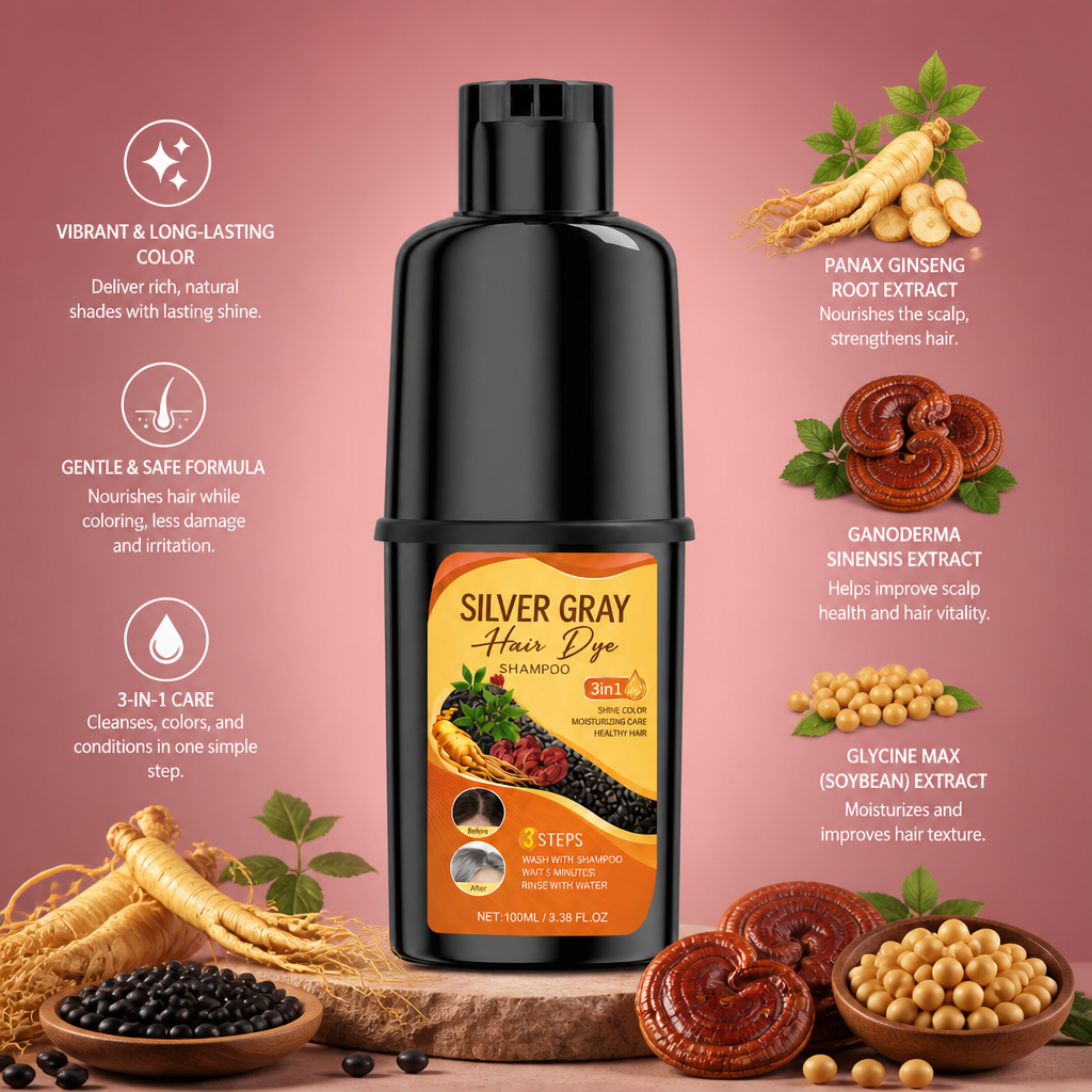 Vibrant Hair Color Shampoo – Gentle Formula For Natural-Looking Shades