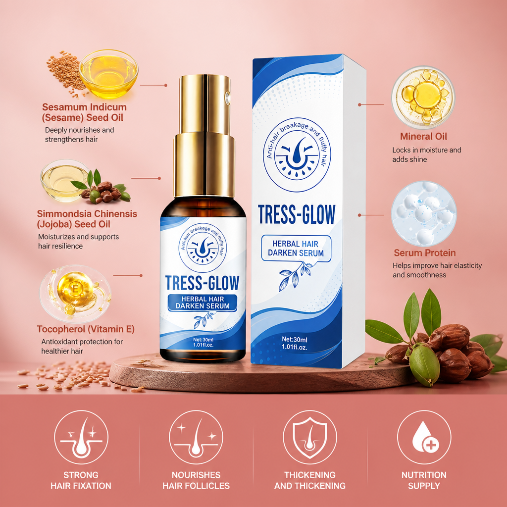 Herbal Hair Serum – Nourishing Formula for Fuller-Looking Hair