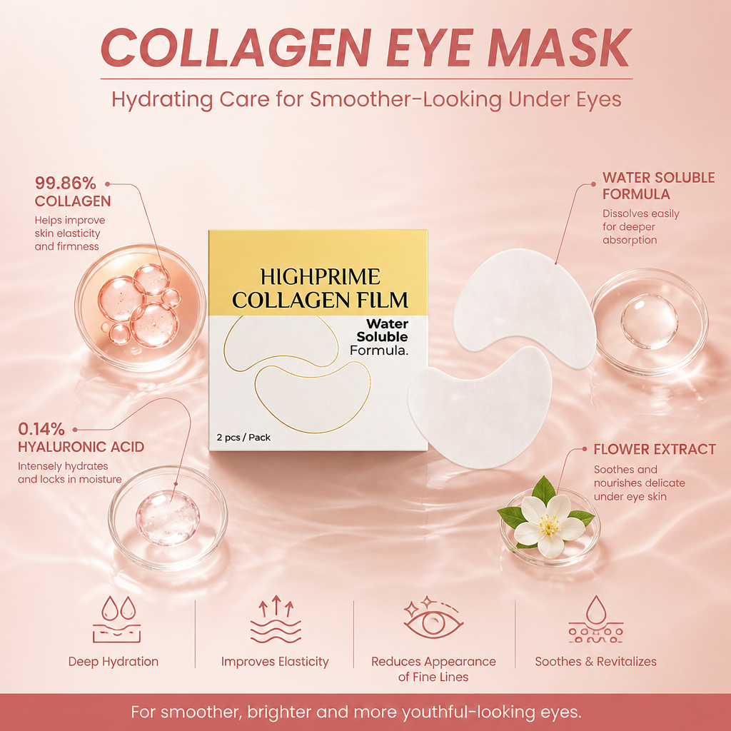 Collagen Eye Mask – Hydrating Care for Smoother-Looking Under Eyes