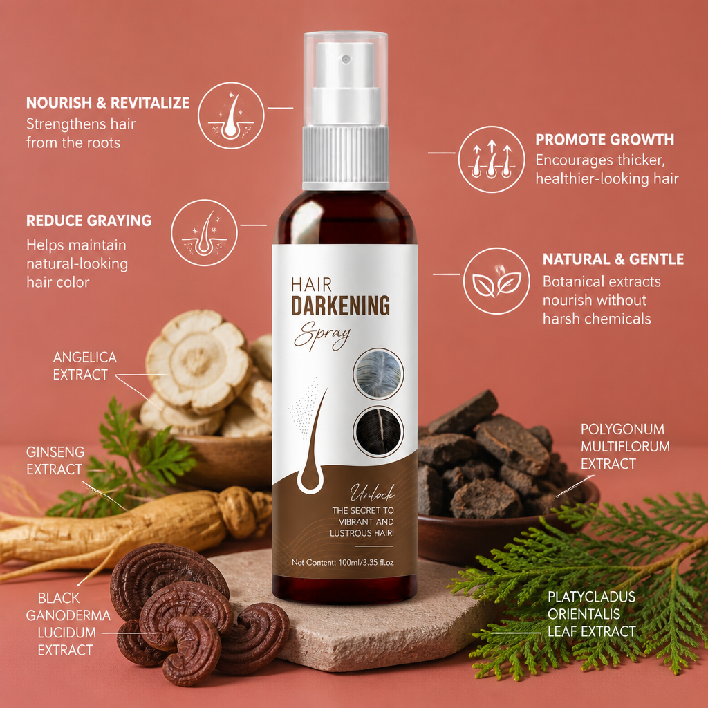 Herbal Hair Care Serum – Nourishing Formula For Stronger Looking Hair