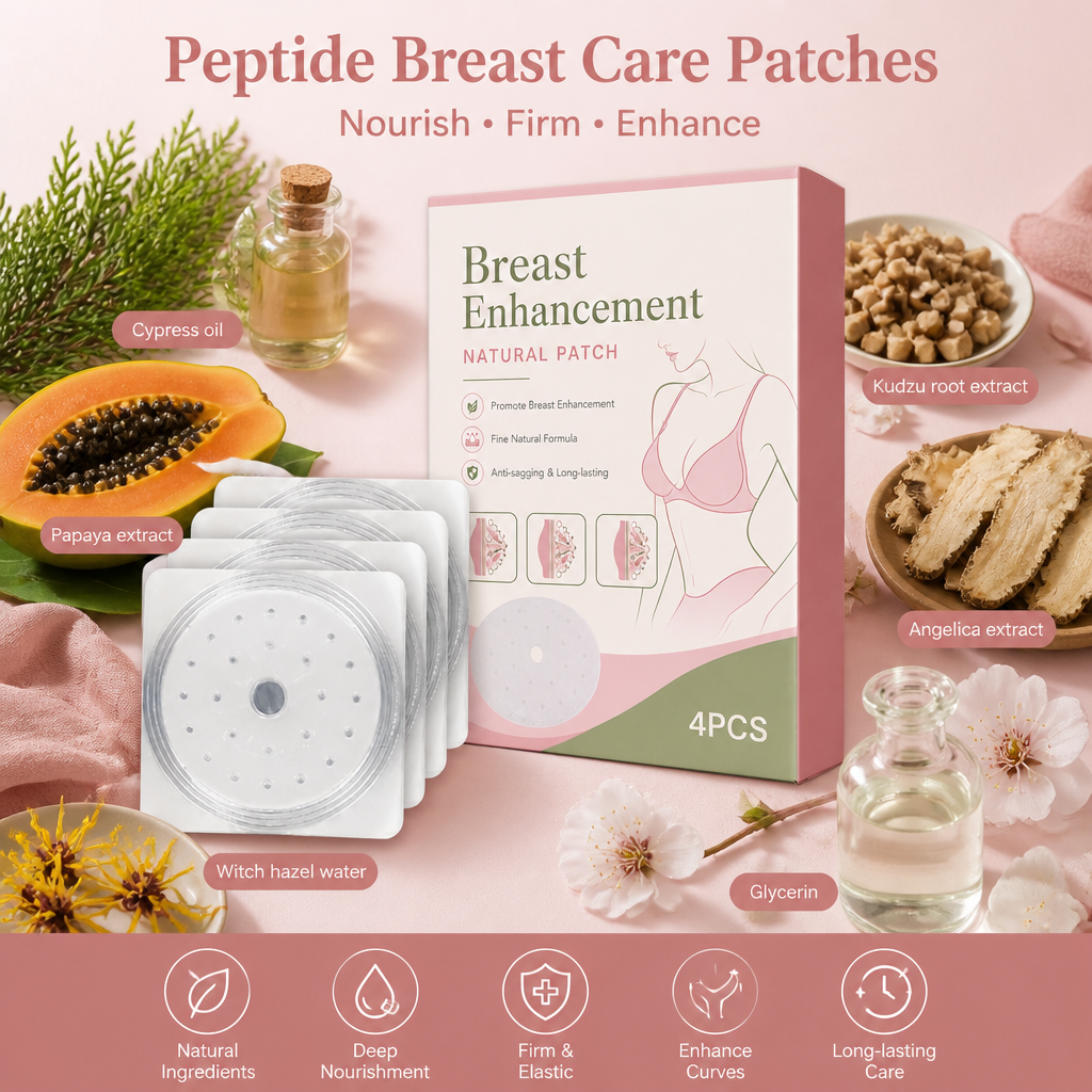 Peptide Breast Care Patches for Smooth, Hydrated Skin