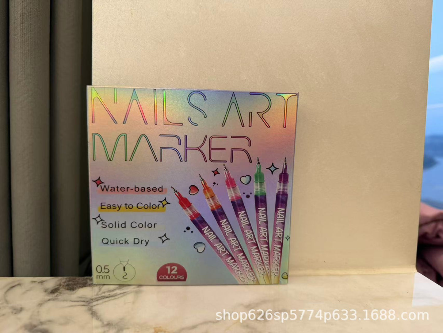 Precision Nail Art Pen – Create Vibrant Designs with Fine Tip Control