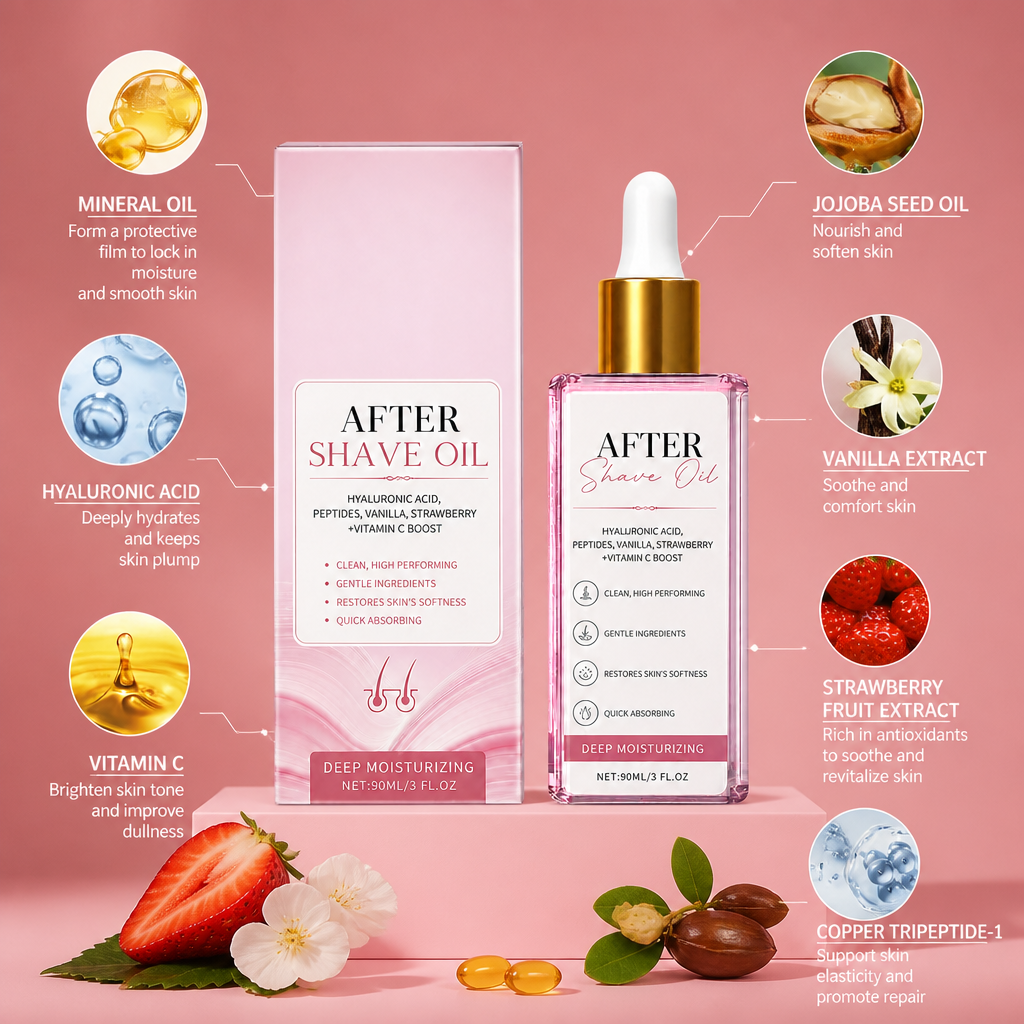 Nourishing After Hair Removal Oil for Smooth Soft Skin