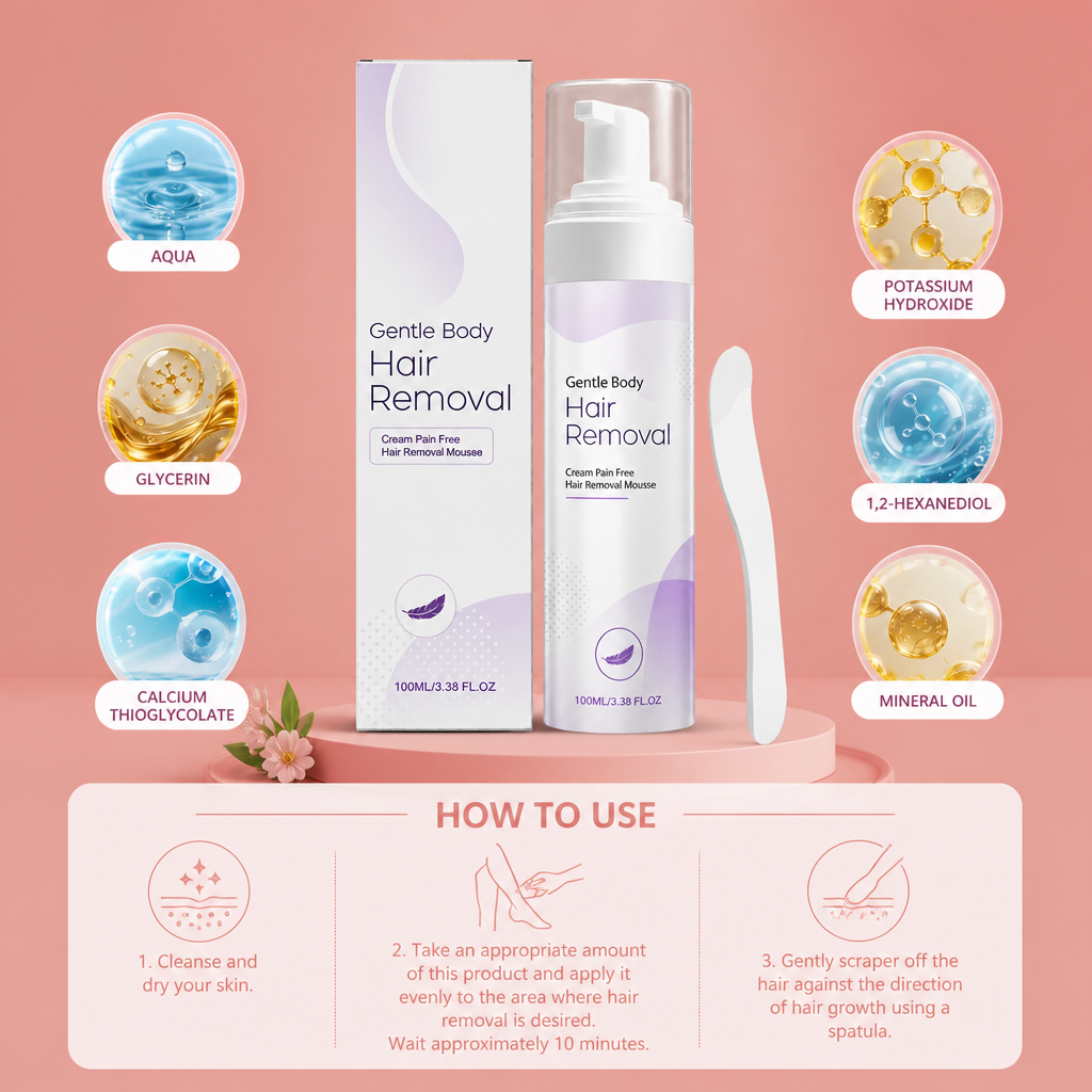 Nourishing Hair Removal Foam – Smooth Skin Care Solution