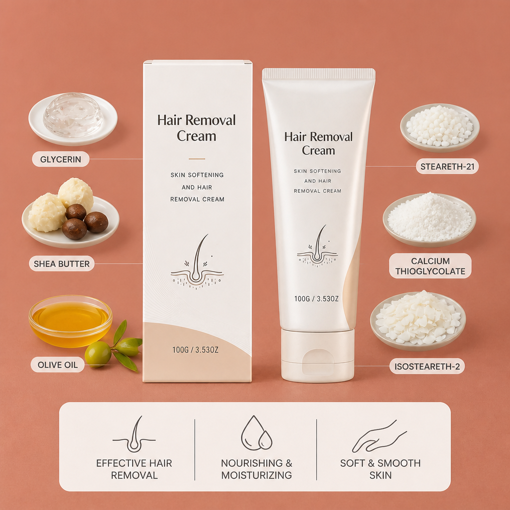 Silky Smooth Hair Removal Cream – Nourishing Formula For Soft Skin