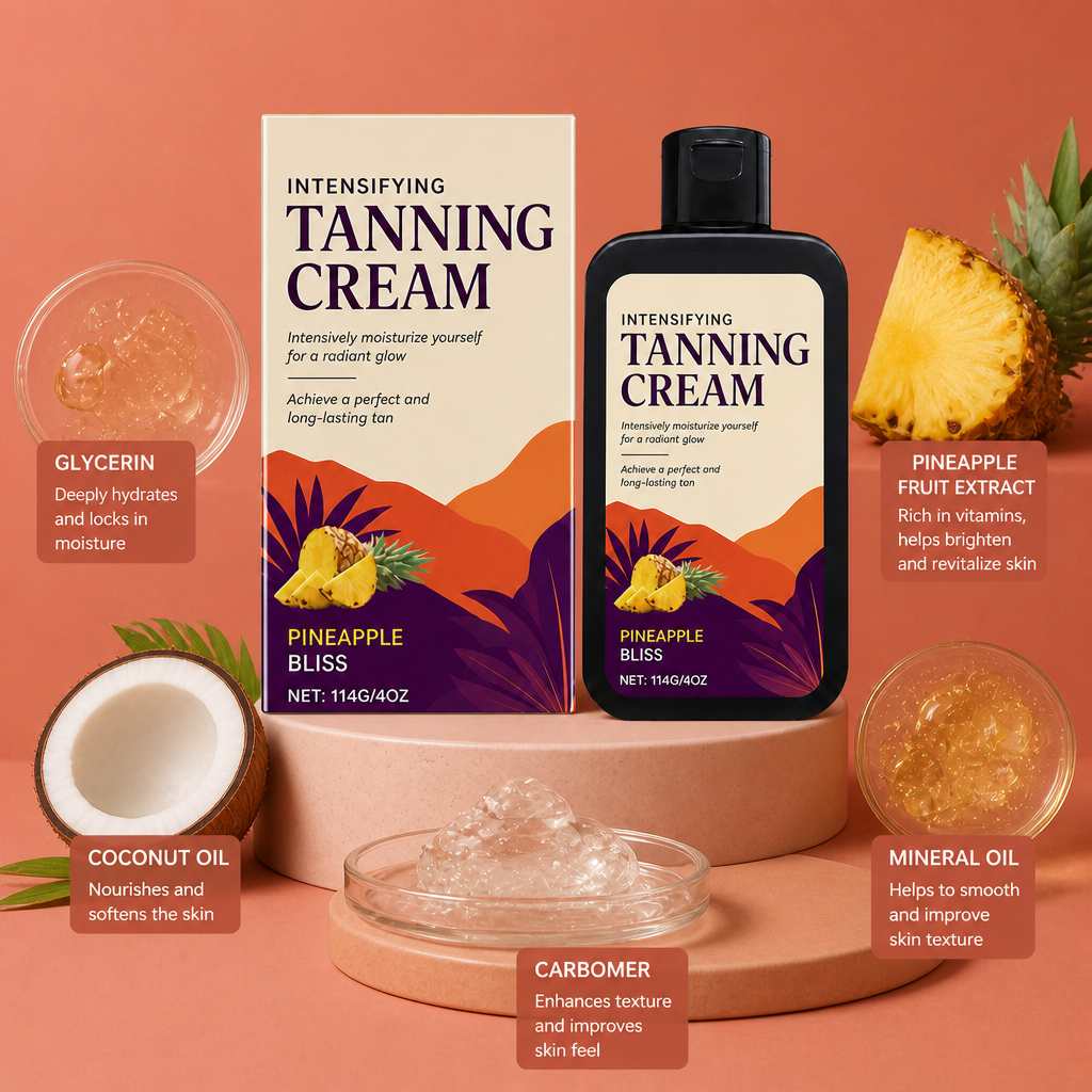 Intensifying Self-Tanning Cream – Gradual Bronze Glow With Moisture Care