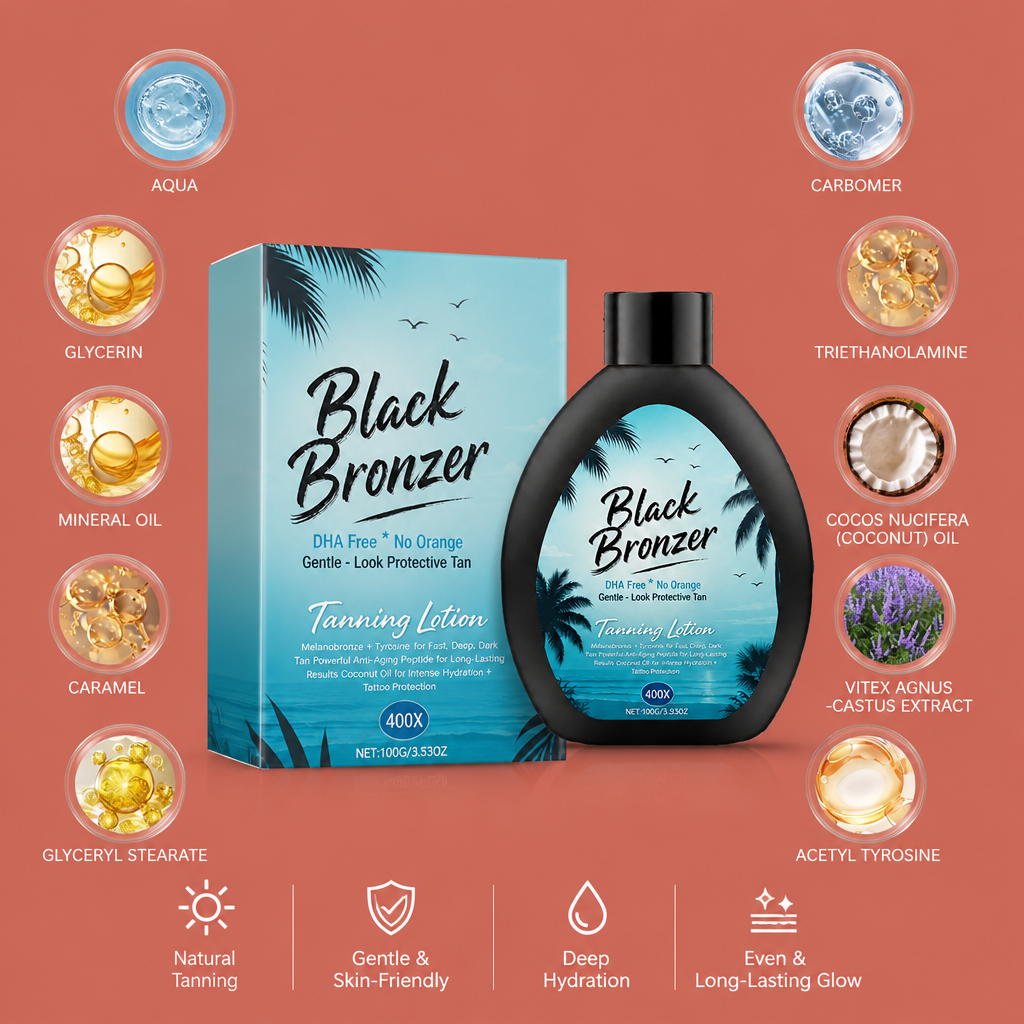 Natural Tanning Lotion – Gradual Bronze Glow With Moisture Care