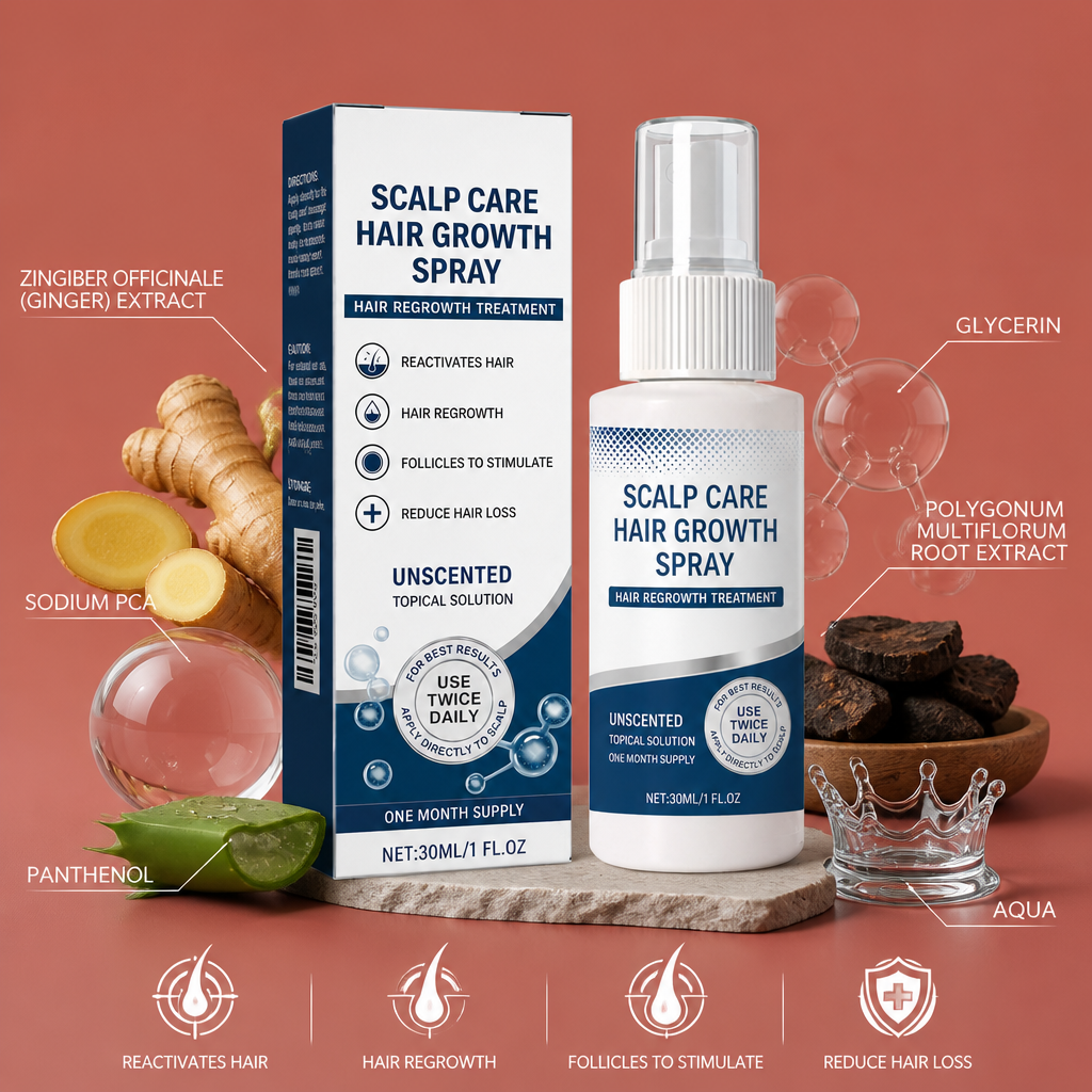 Hair Nourishing Scalp Serum – Hydrating Formula For Fuller-Looking Hair