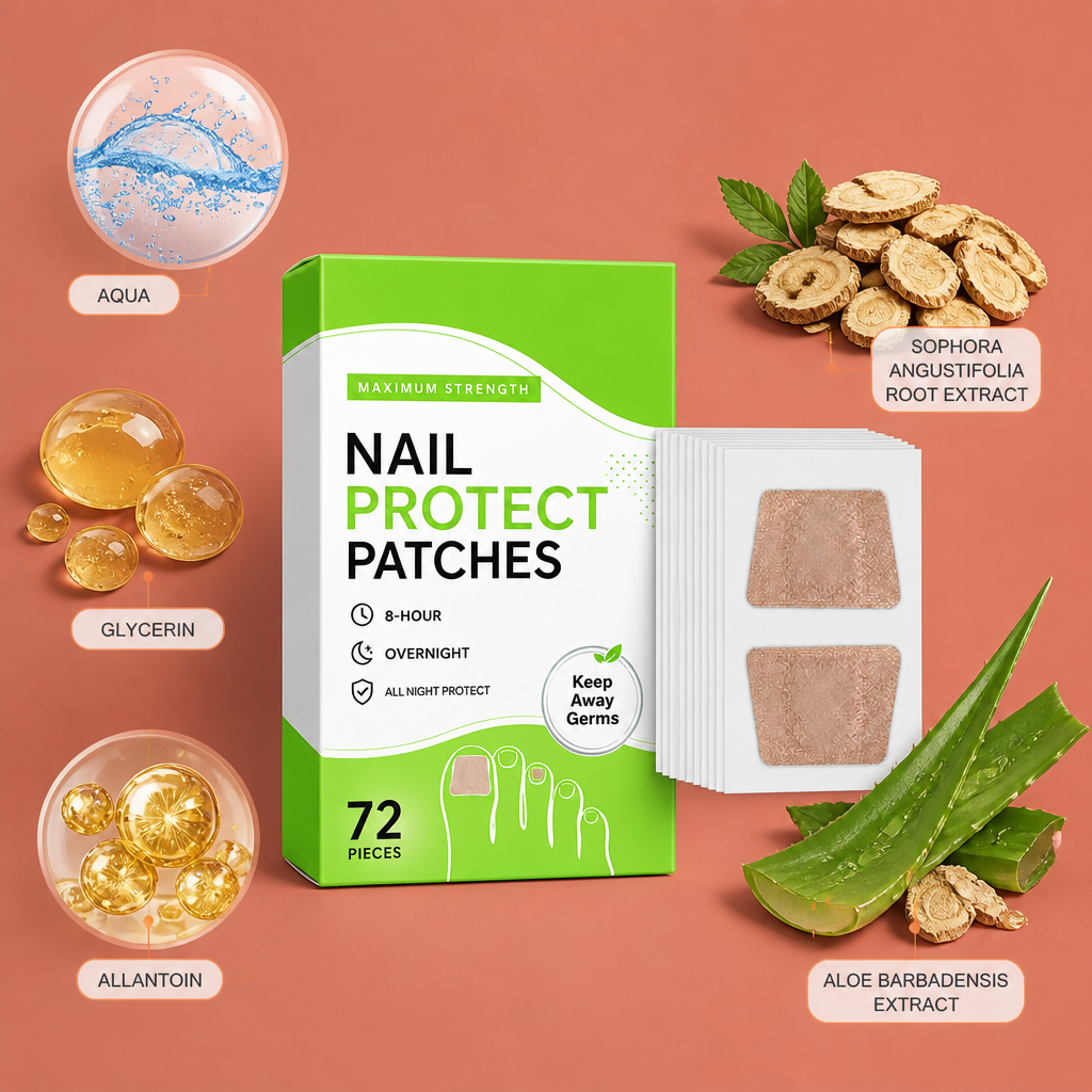 Toenail Care Patch – Nourishing Support For Smooth-Looking Nails