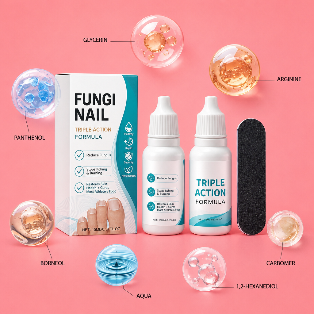 Fungi Nail Care Drops – Lightweight Formula For Daily Nail Care