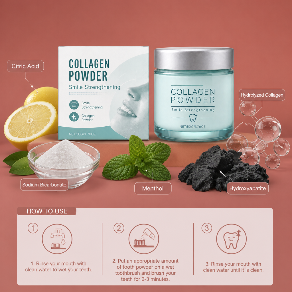 Hydrating Tooth Powder – Fresh Breath Formula For Daily Oral Care