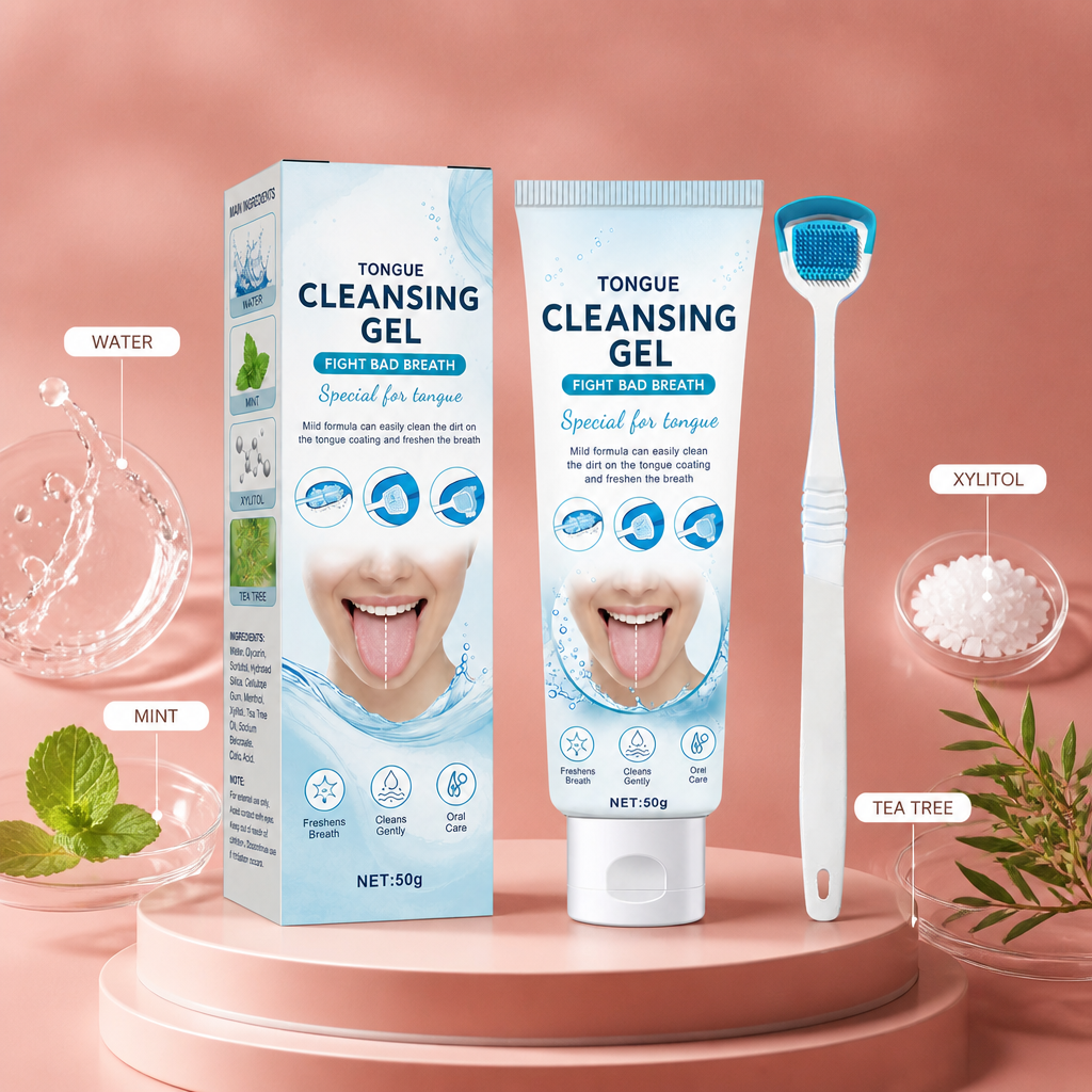 Tongue Cleaning Gel – Fresh Breath Support For Daily Oral Care