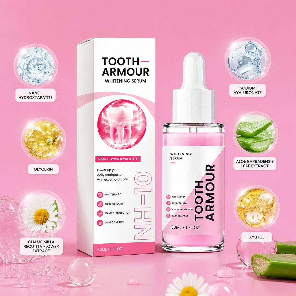 Nano Hydroxyapatite Tooth Serum – Gentle Daily Whitening & Gum Care