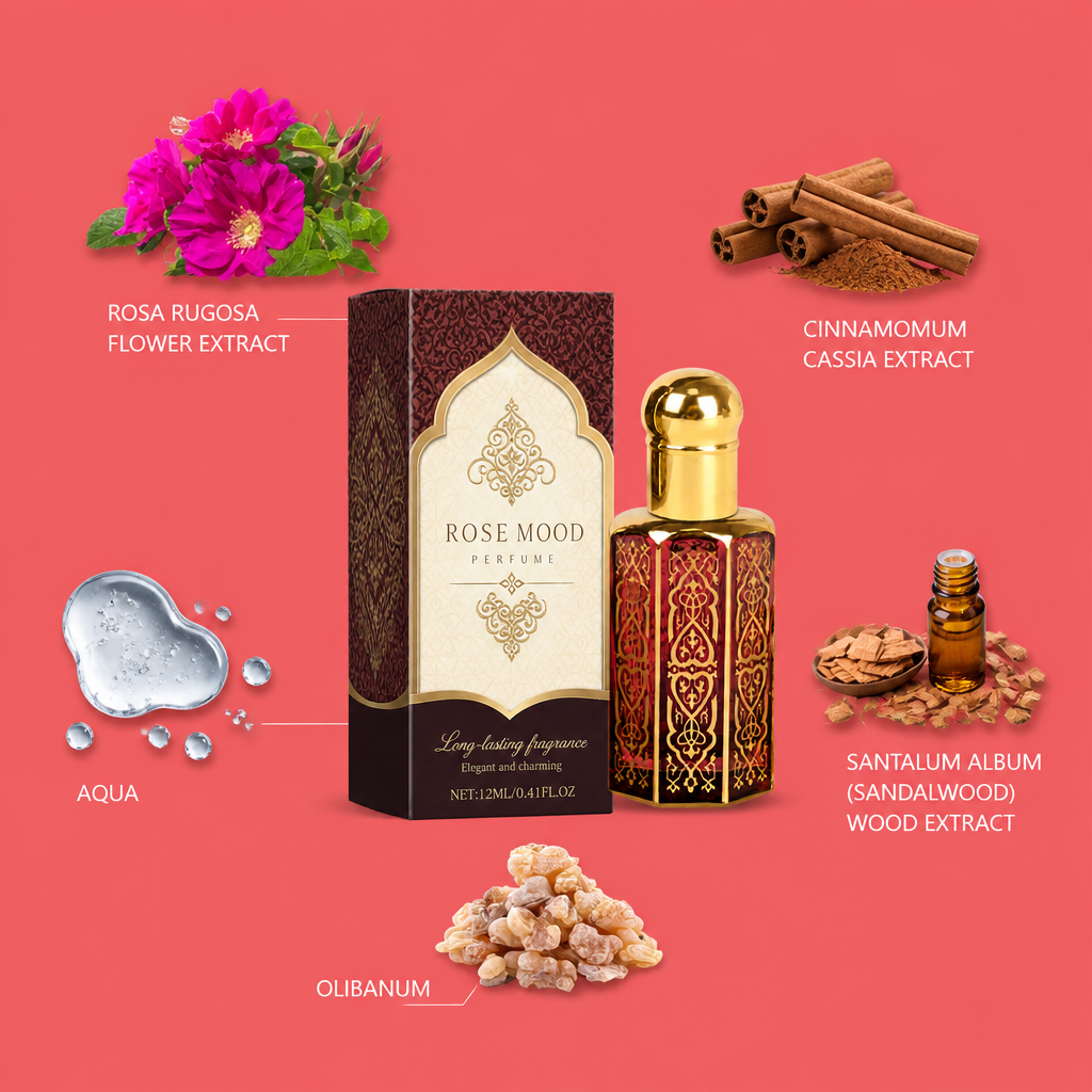 Rose Essence Perfume – Elegant Floral Fragrance With Warm Notes