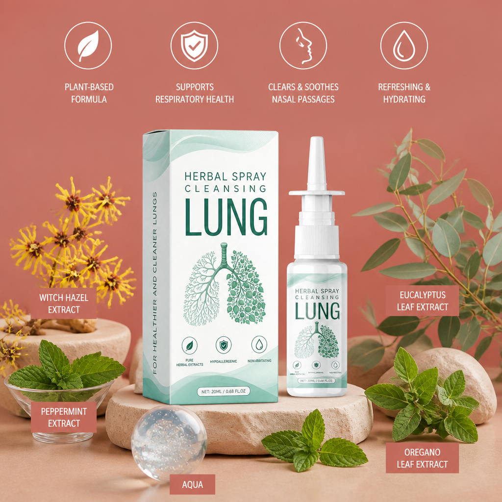 Herbal Nasal Spray – Refreshing Botanical Formula for Everyday Comfort