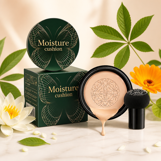 Bionic Cushion Foundation – Lightweight Full Coverage Natural Finish