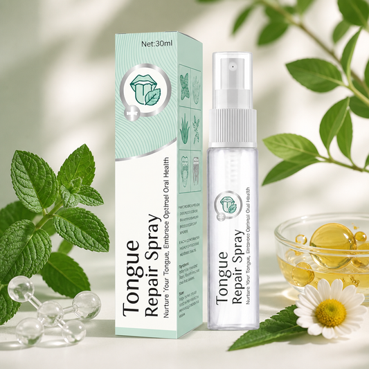 Natural Oral Freshness Spray – Hydrating Tongue & Mouth Care Formula