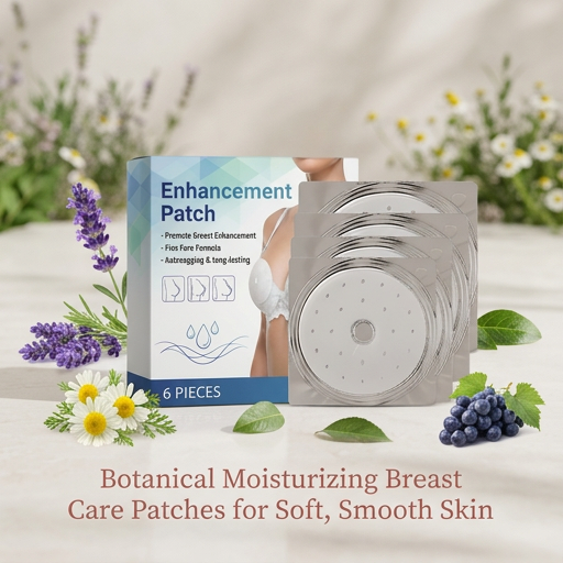 Botanical Moisturizing Breast Care Patches for Soft, Smooth Skin