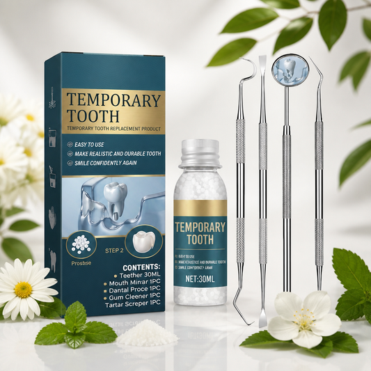 Custom Fit Temporary Tooth Repair Resin – Easy Moldable Smile Solution