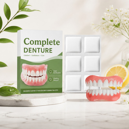 Complete Denture Care Set – Comfortable Fit And Easy Cleaning Solution