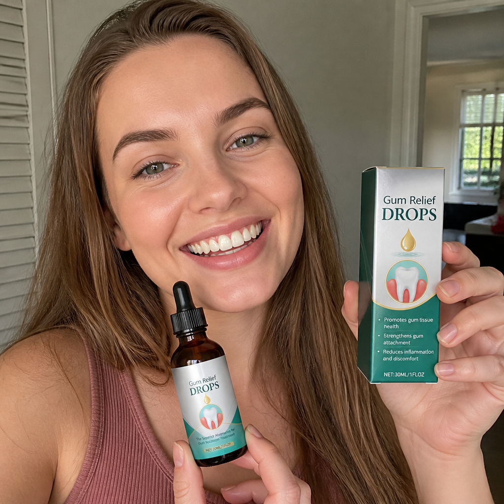 Gum Care Drops – Gentle Oral Care Formula for Freshness & Comfort